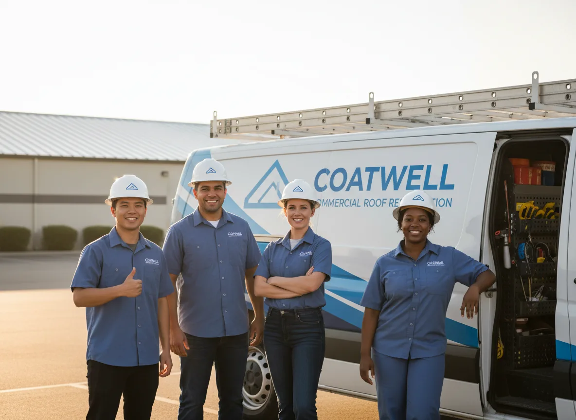 Commercial roof coating company in Maybee, MI